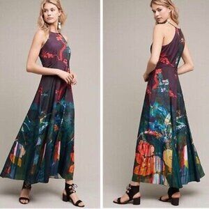 Moulinette Soeurs Vetements Floral Sleeveless Maxi Dress Women’s Size 4